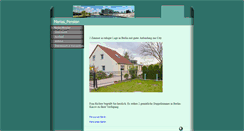 Desktop Screenshot of marias-pension.de