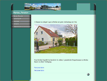 Tablet Screenshot of marias-pension.de